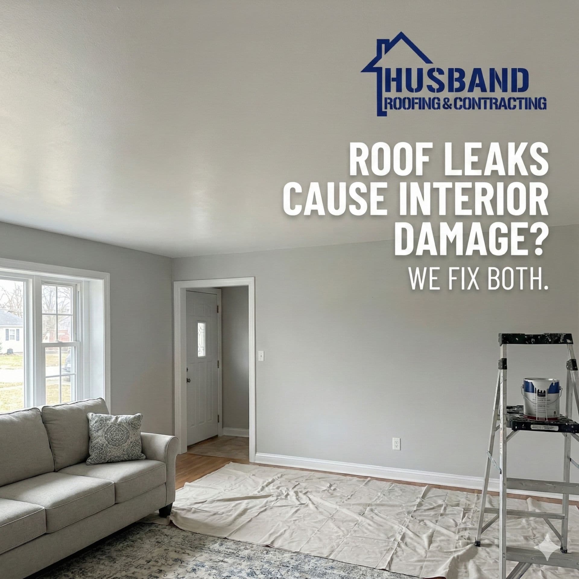 Comprehensive Interior Repair After Roof Leak