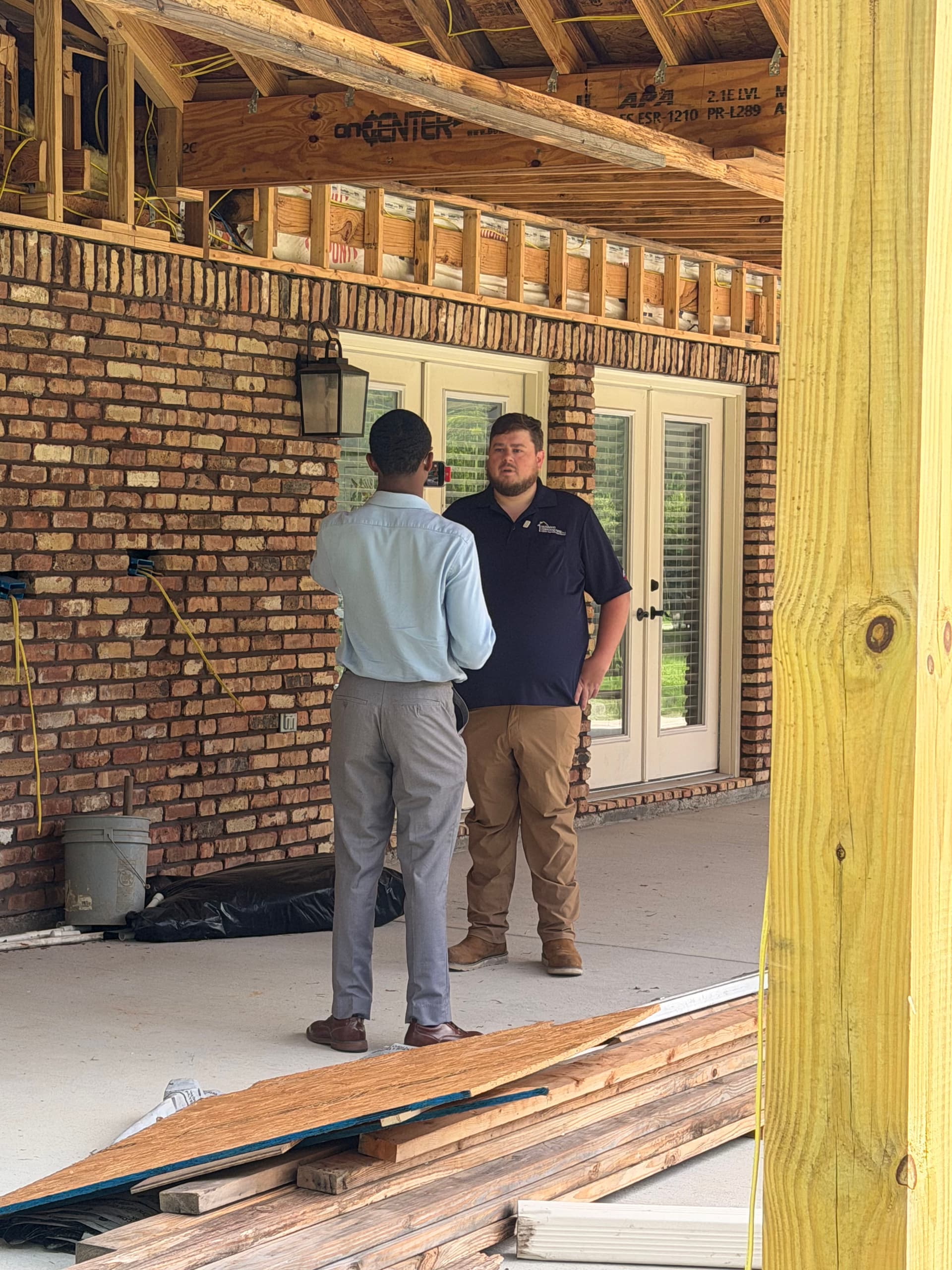 Gallery photos for Husband Contracting Featured on WLOX Talking FORTIFIED Roofing: Image #1