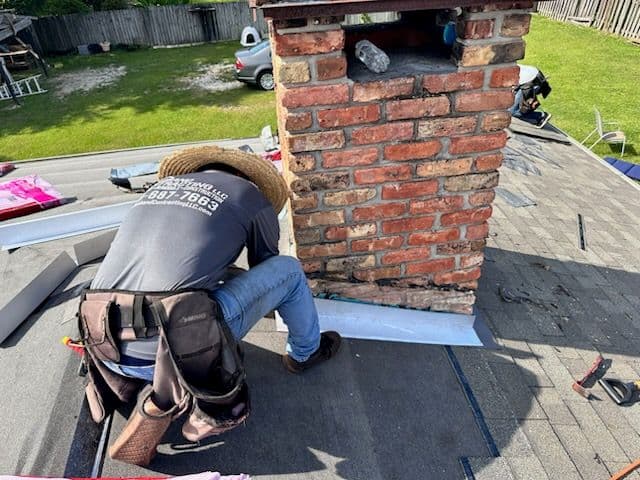 Gallery photos for Expert Chimney Flashing in Action: Image #2