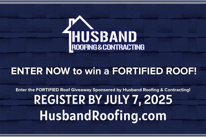 Win a Free FORTIFIED Roof Installation image