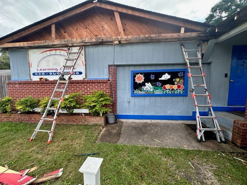 Local Learning Center Makeover with FORTIFIED Roof image