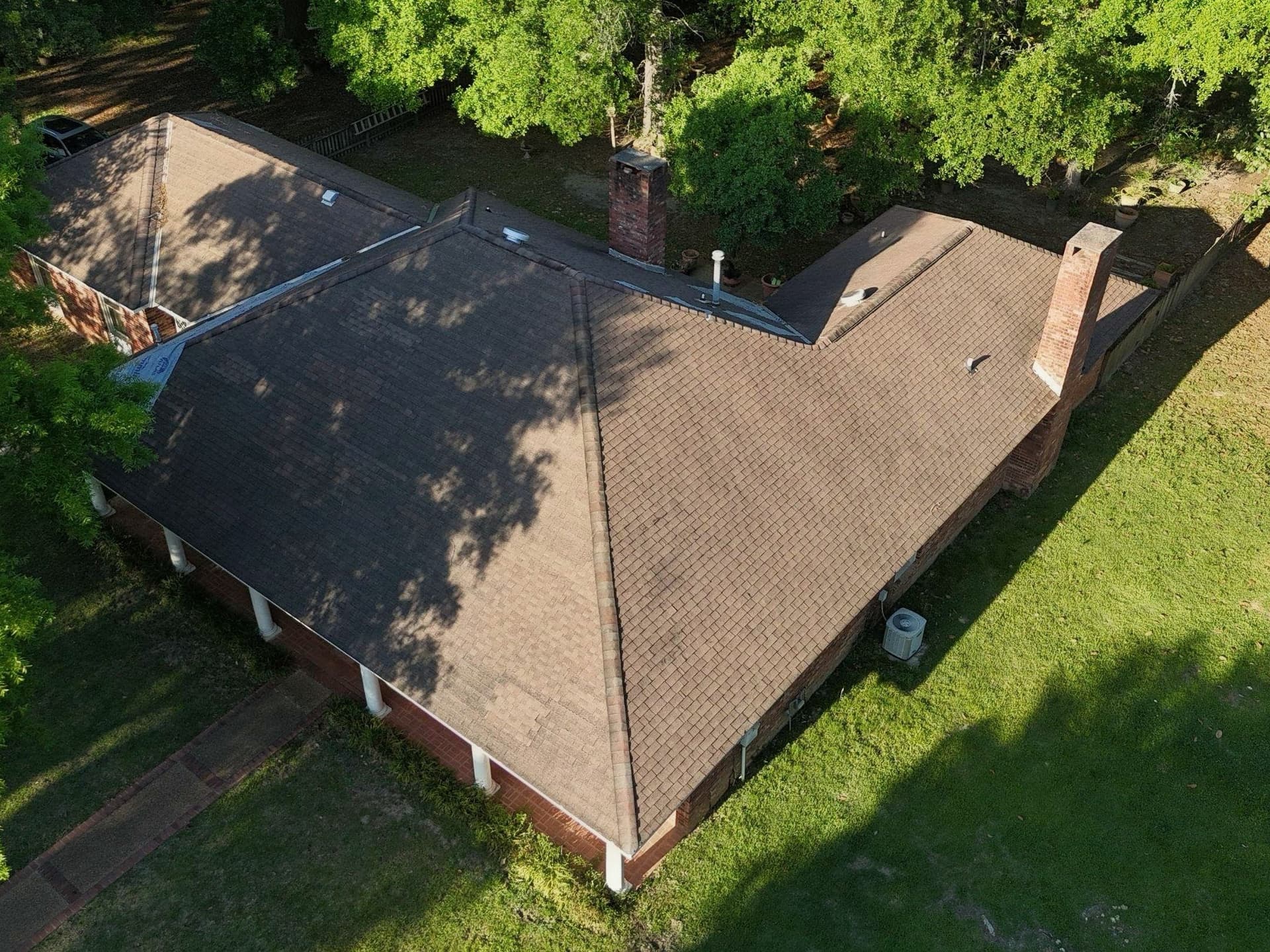 Full Plywood Replacement and IKO Fortified Roof System Install image